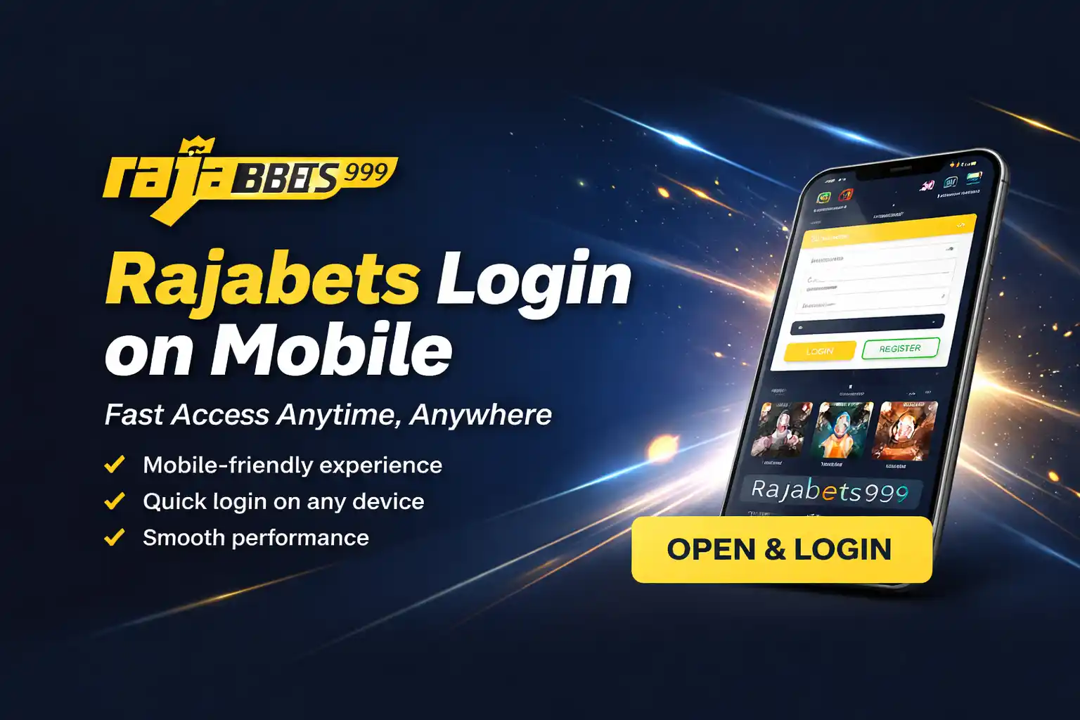 Mobile Login View