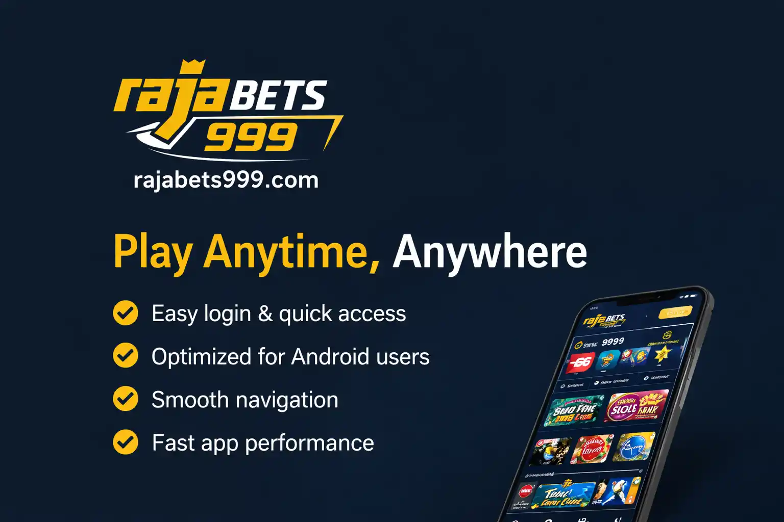 Play anytime anywhere