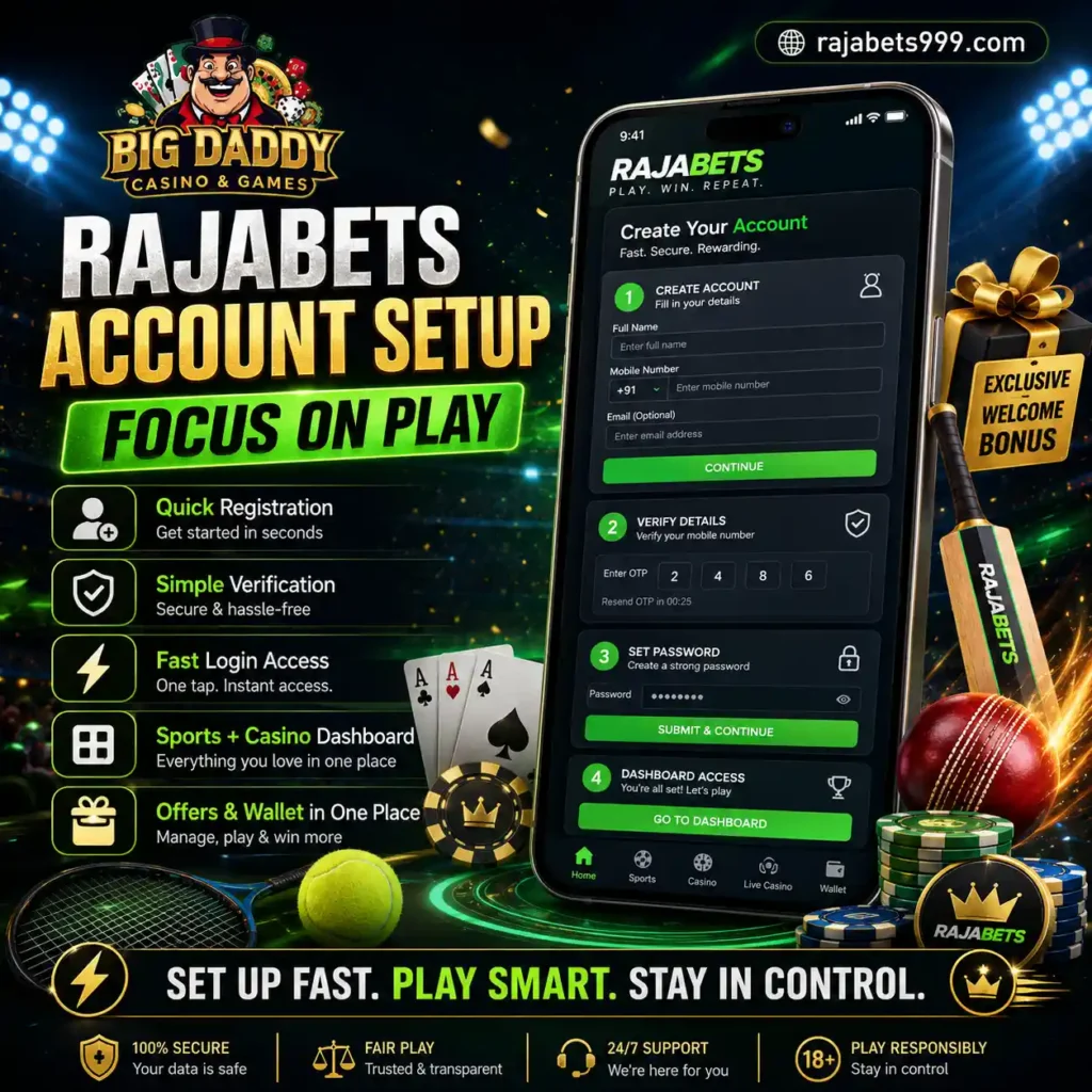 Account Setup That Keeps The Focus On Play