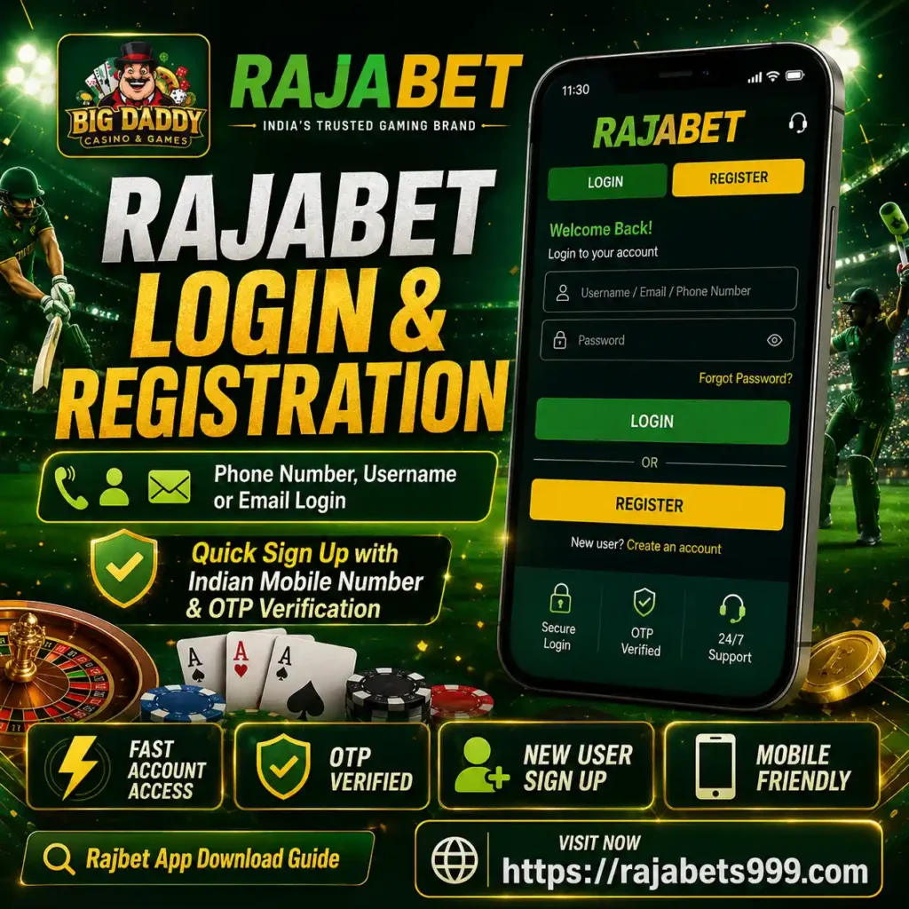 Account login and registration procedures