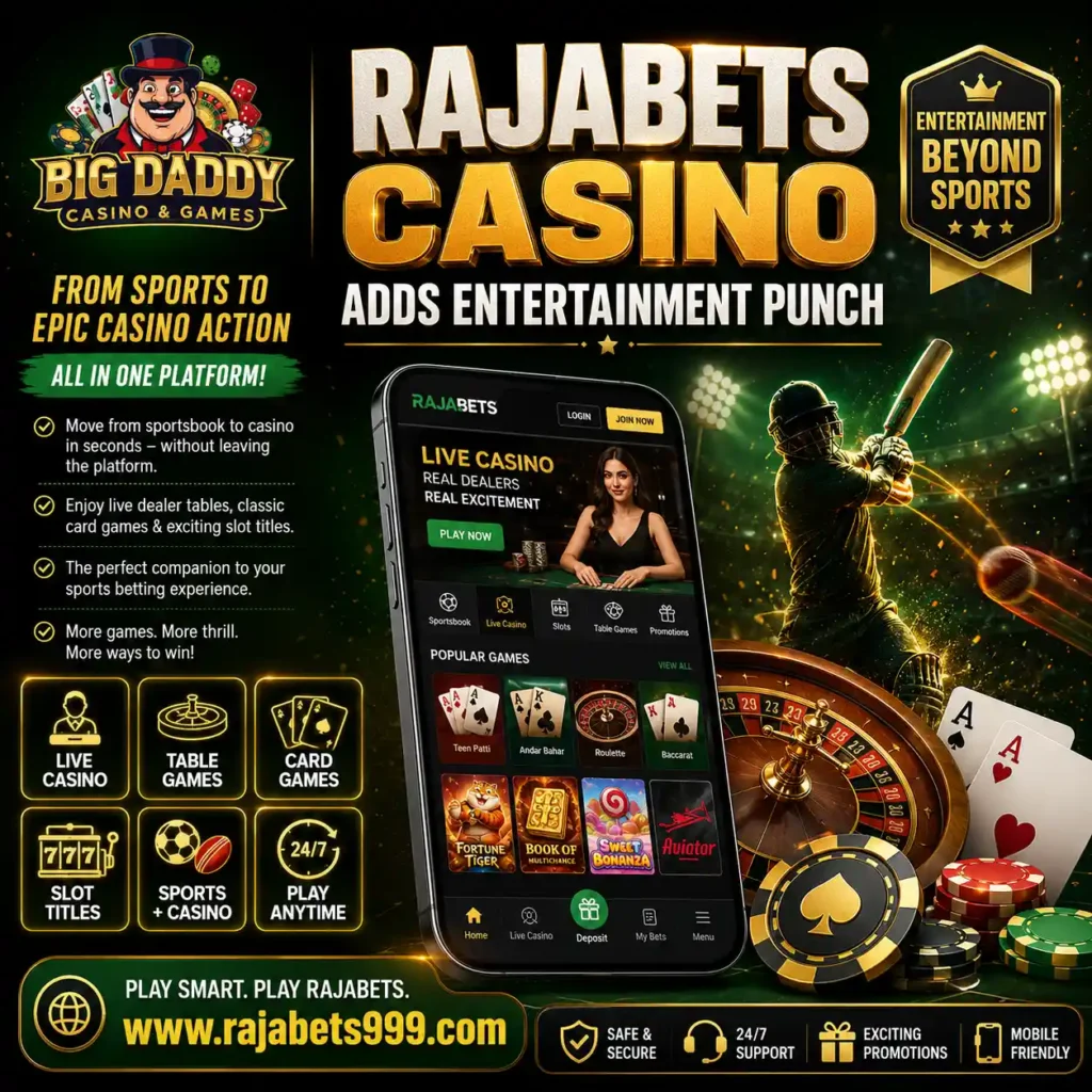 Rajabets Casino Adds Entertainment Punch
