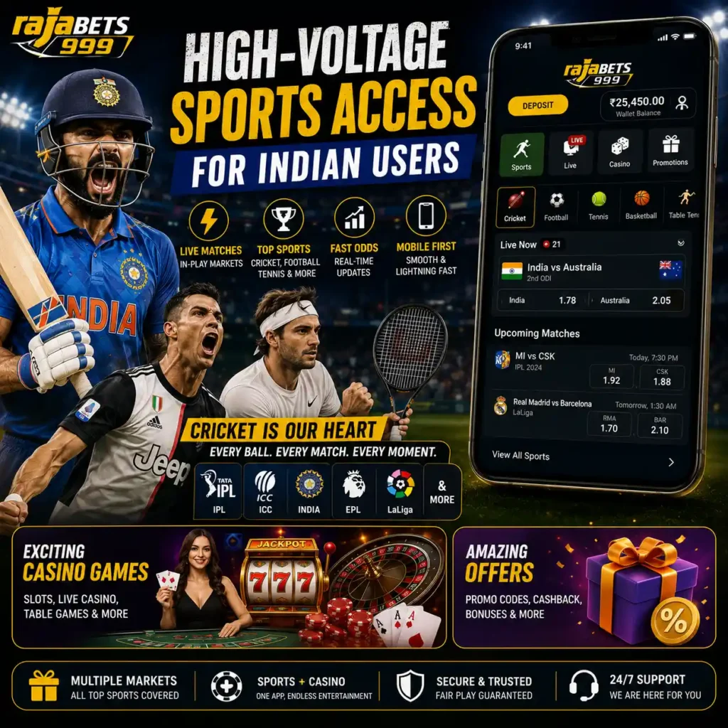 High-Voltage Sports Access for Indian Users
