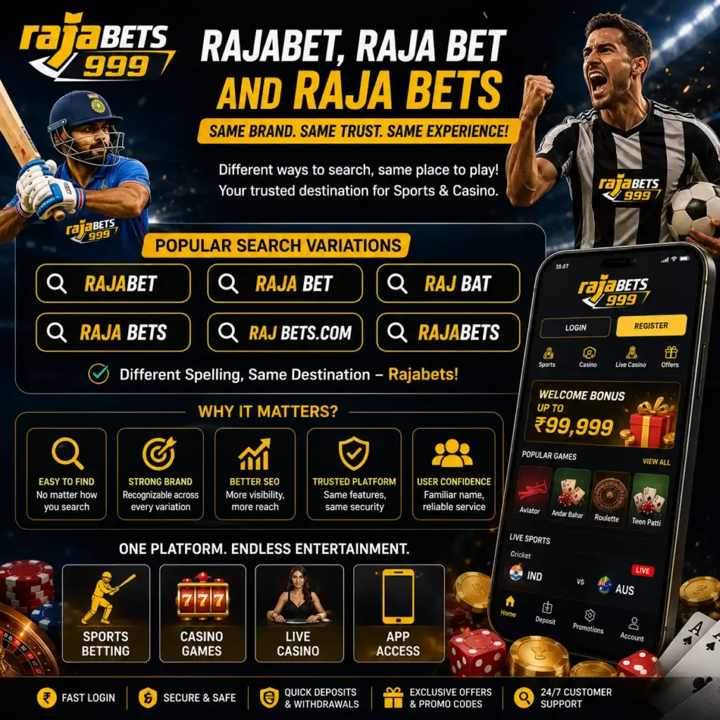 Rajabet Raja Bet and Raja Bets