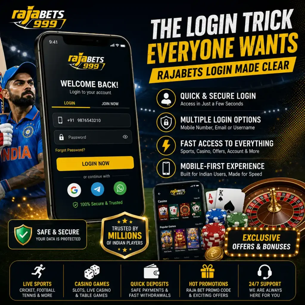 The Login Trick Everyone Wants Rajabets Login Made Clear