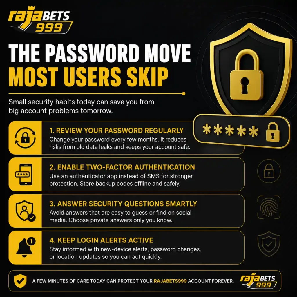 The Password Move Most Users Skip