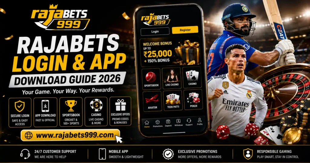Rajabets Login & App Download Guide 2026 Startling Safety Checks First
