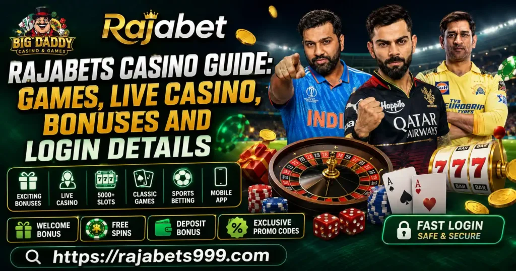 Rajabets Casino Guide Games, Live Casino, Bonuses And Login Details