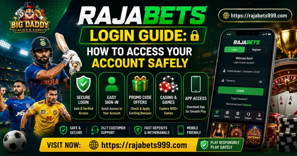 Rajabets Login Guide How To Access Your Account Safely