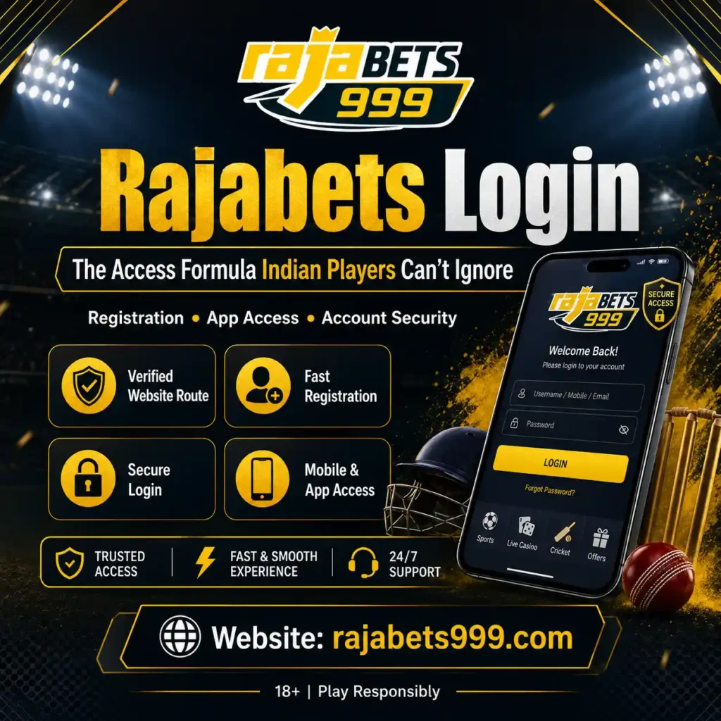 Rajabets Login: The Access Formula Indian Players Can’t Ignore